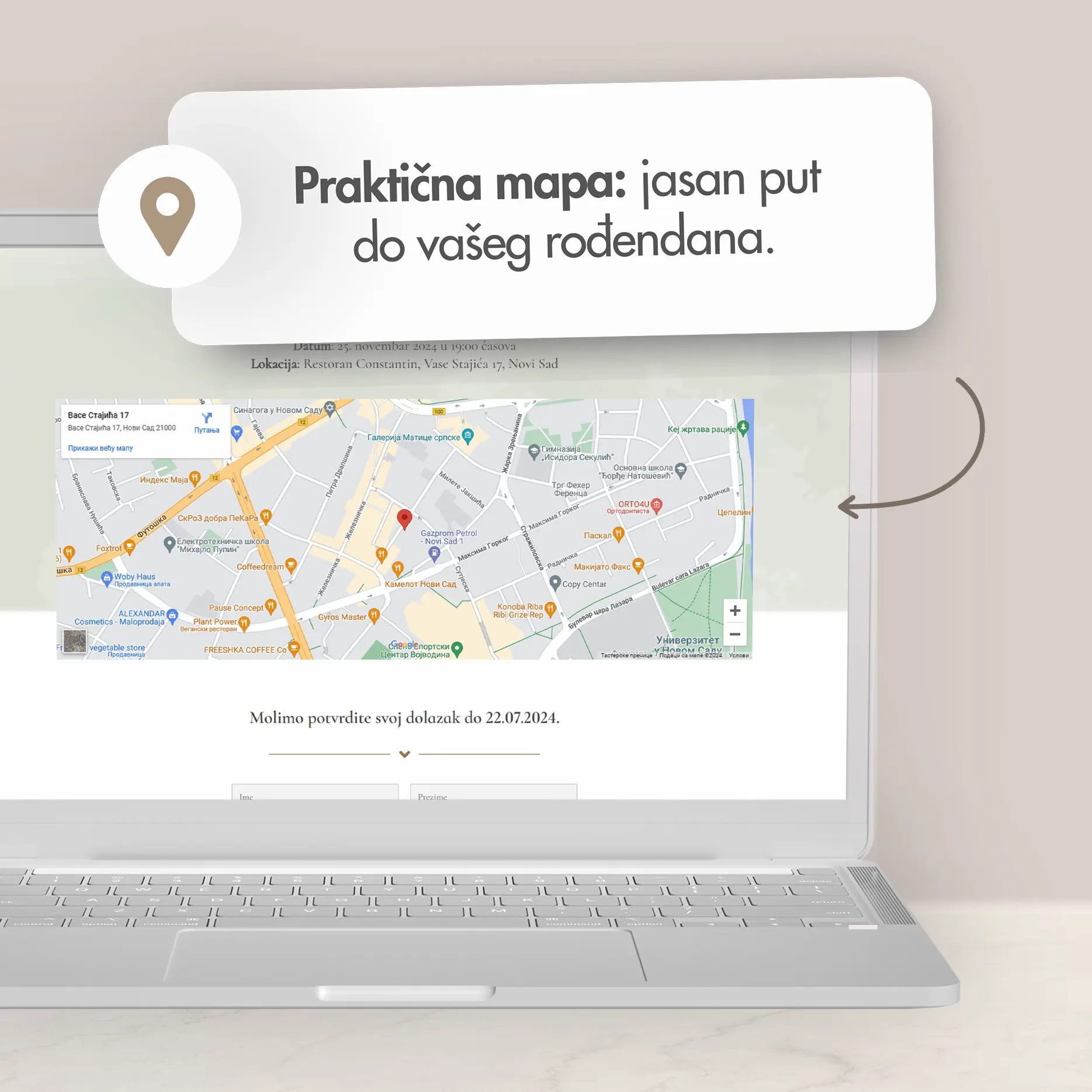 Elektronska Pozivnica za Rođendan Odraslog Muškarca